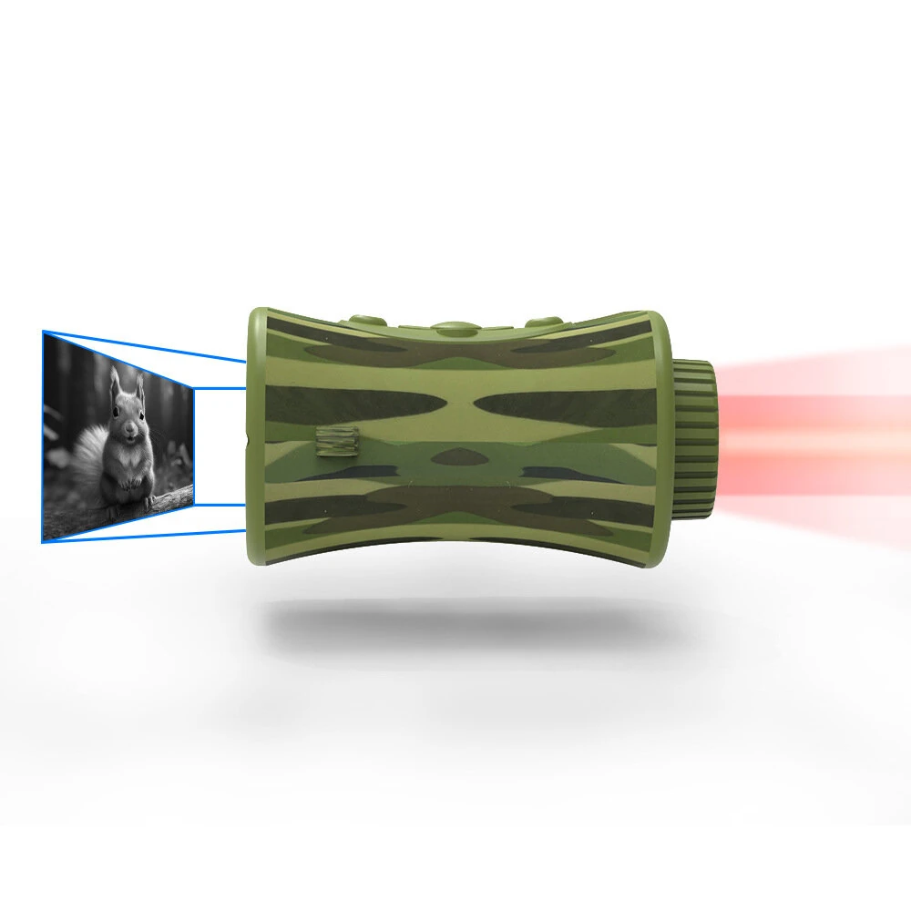 (image for) Kids Teens Night Vision Binoculars with 2.4 inch Display 8X Zoom and 5W Tactical LED Light Best Gifts for your Children-DT15